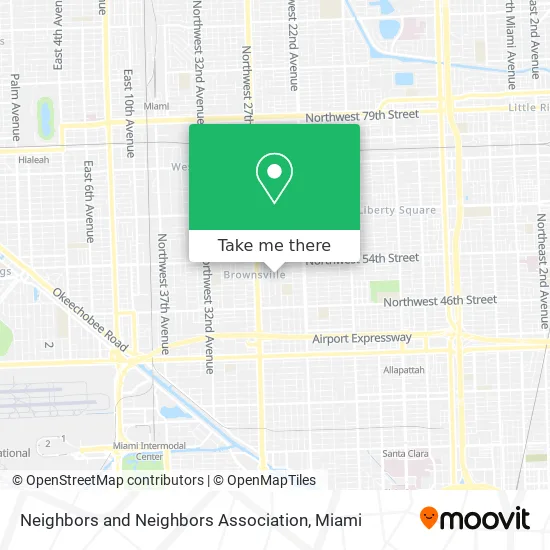 Neighbors and Neighbors Association map