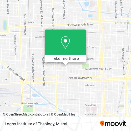 Logos Institute of Theology map