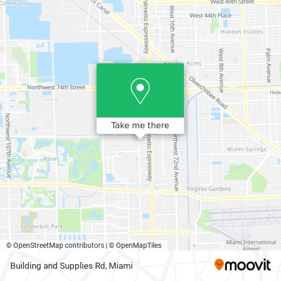 Mapa de Building and Supplies Rd