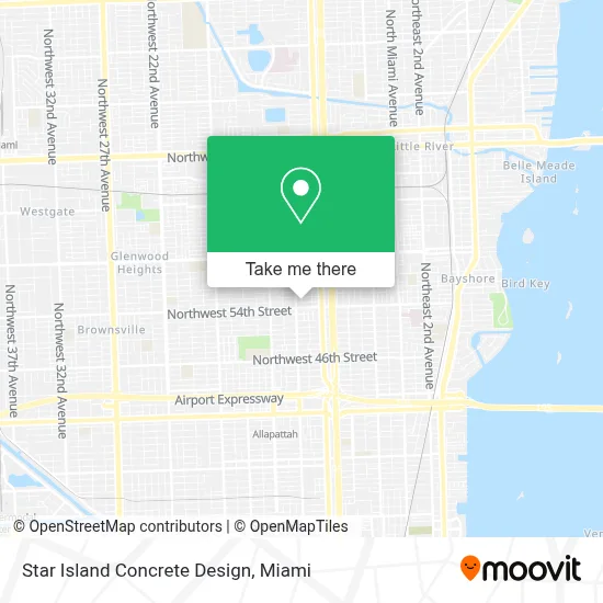 Star Island Concrete Design map