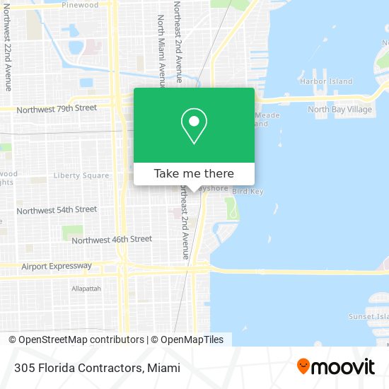 305 Florida Contractors map