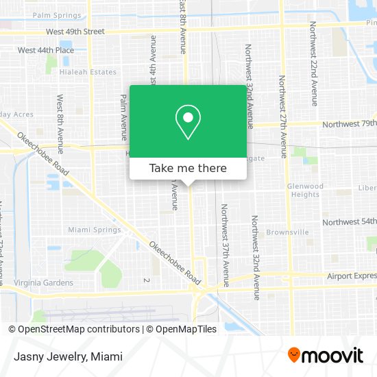 Jasny Jewelry map