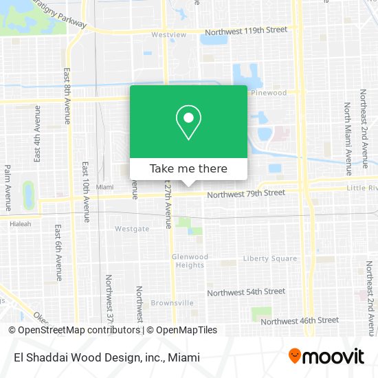 El Shaddai Wood Design, inc. map