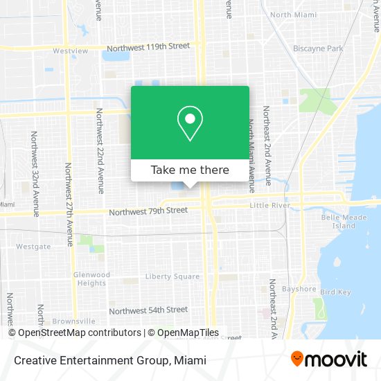 Mapa de Creative Entertainment Group