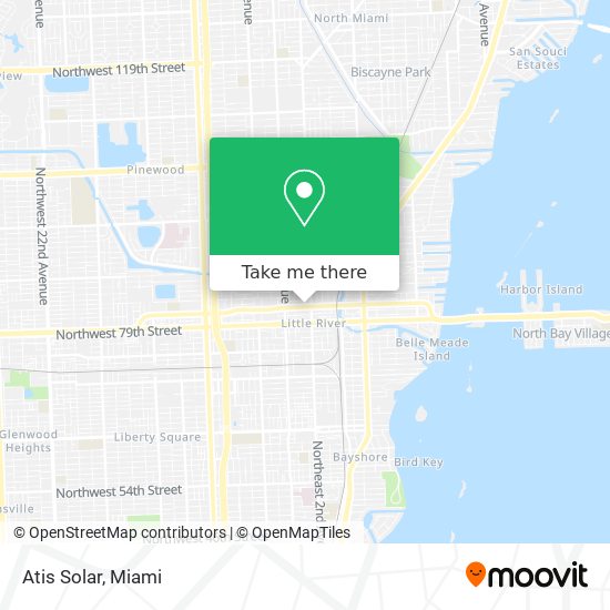 Atis Solar map