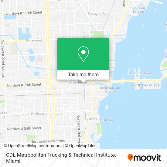 CDL Metropolitan Trucking & Technical Institute map