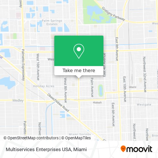 Mapa de Multiservices Enterprises USA