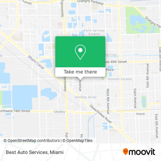 Best Auto Services map