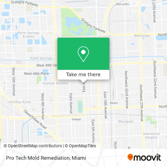 Pro Tech Mold Remediation map