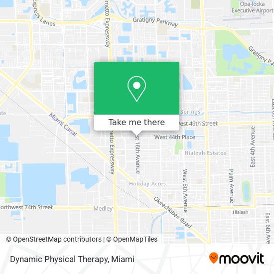 Mapa de Dynamic Physical Therapy