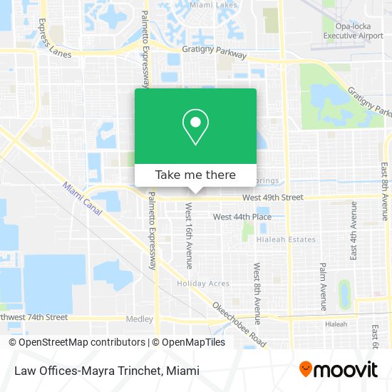 Law Offices-Mayra Trinchet map