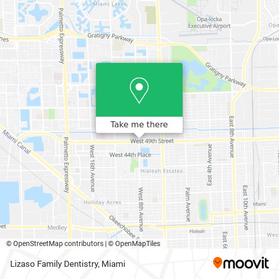 Lizaso Family Dentistry map