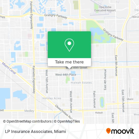 LP Insurance Associates map