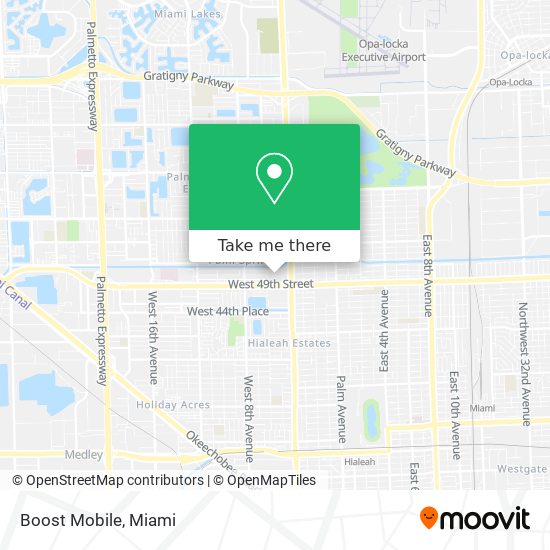 Boost Mobile map