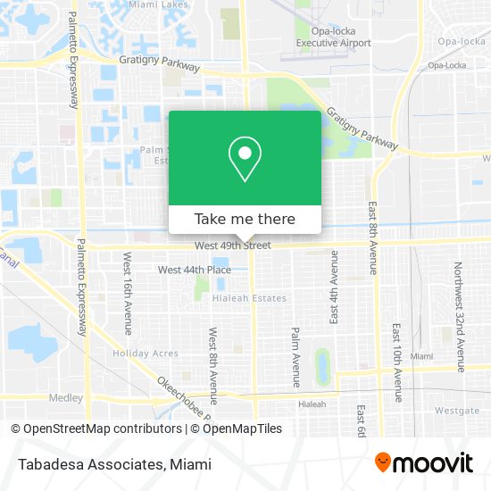 Tabadesa Associates map