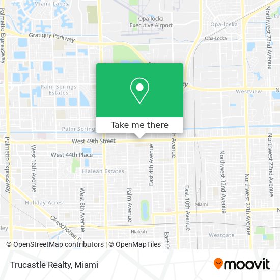 Trucastle Realty map