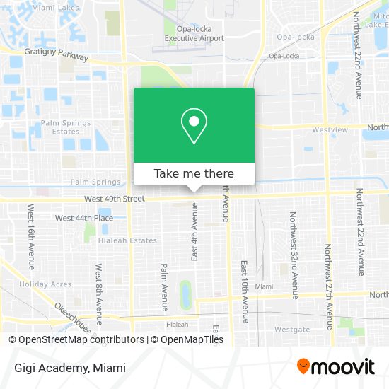 Gigi Academy map