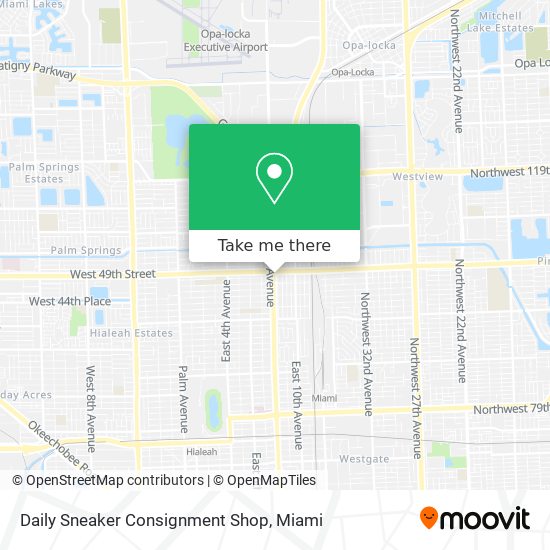 Daily Sneaker Consignment Shop map