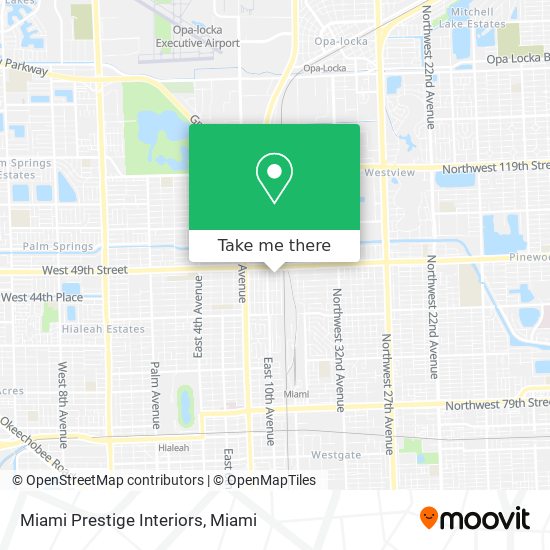 Mapa de Miami Prestige Interiors