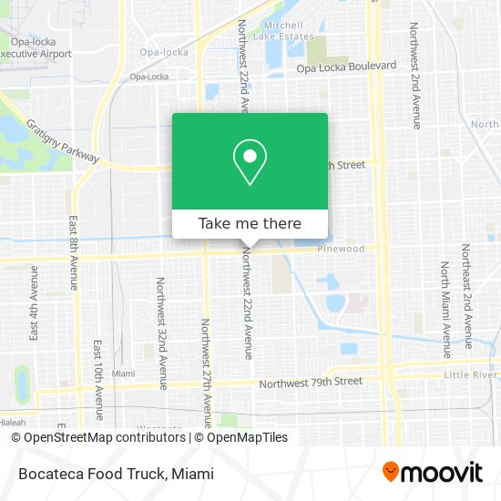 Bocateca Food Truck map