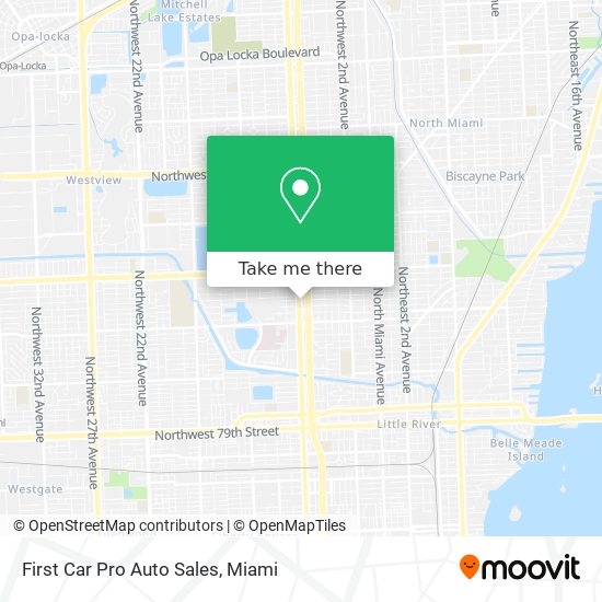 First Car Pro Auto Sales map