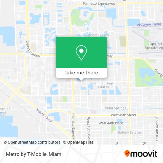 Metro by T-Mobile map