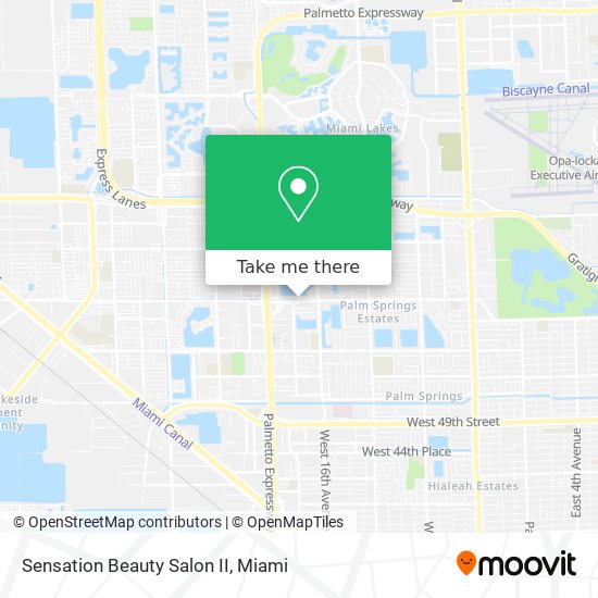 Sensation Beauty Salon II map