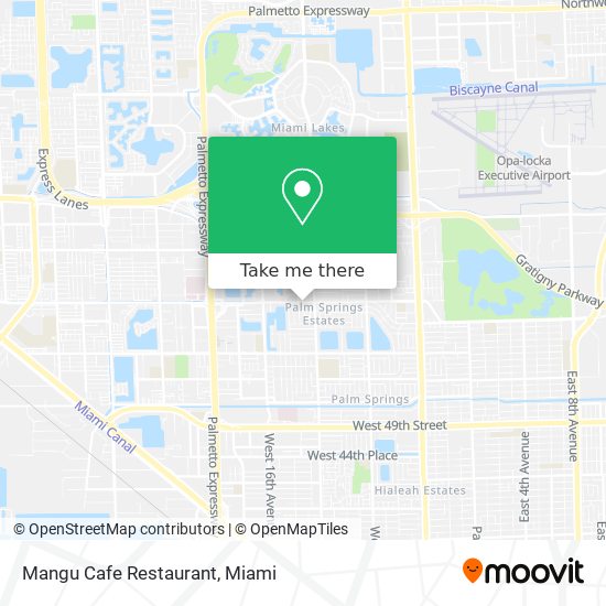 Mangu Cafe Restaurant map