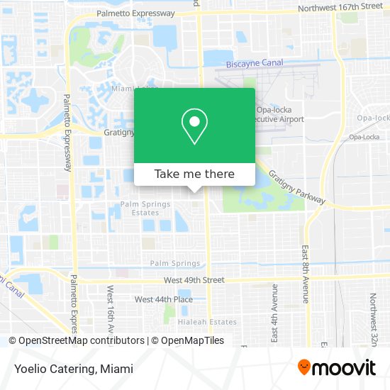 Yoelio Catering map