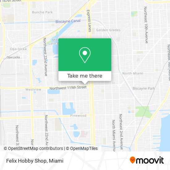 Mapa de Felix Hobby Shop