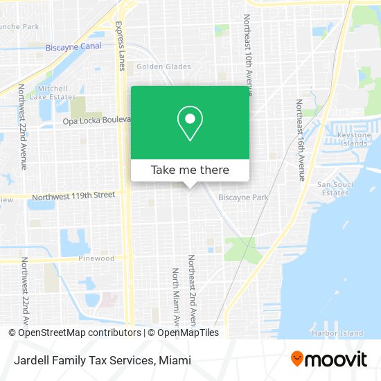 Mapa de Jardell Family Tax Services