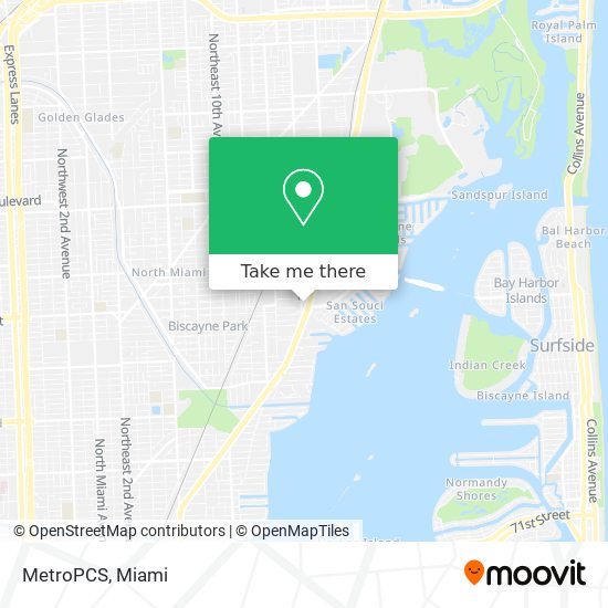 MetroPCS map