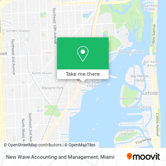 New Wave Accounting and Management map