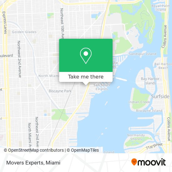 Mapa de Movers Experts