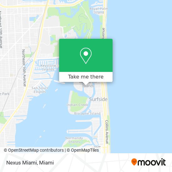 Nexus Miami map