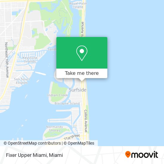 Mapa de Fixer Upper Miami