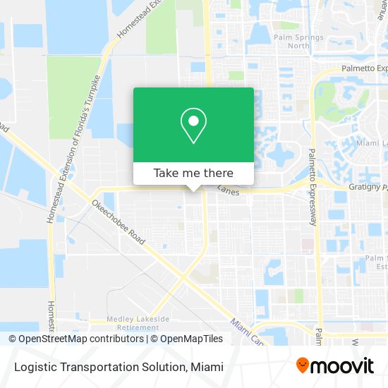 Logistic Transportation Solution map