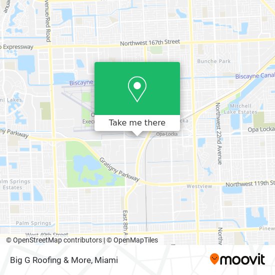 Big G Roofing & More map