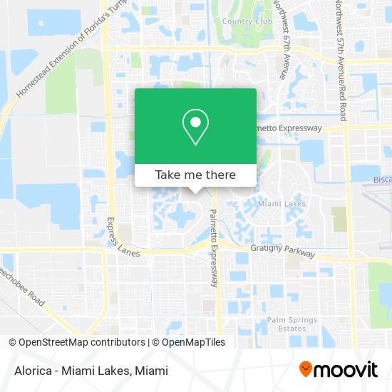Alorica - Miami Lakes map