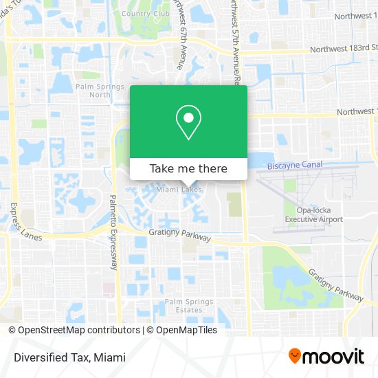 Diversified Tax map