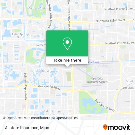 Allstate Insurance map