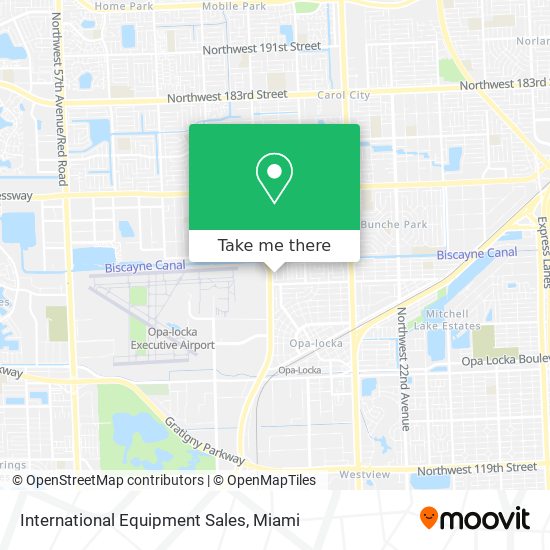 Mapa de International Equipment Sales