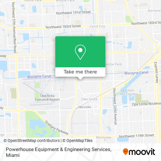 Powerhouse Equipment & Engineering Services map