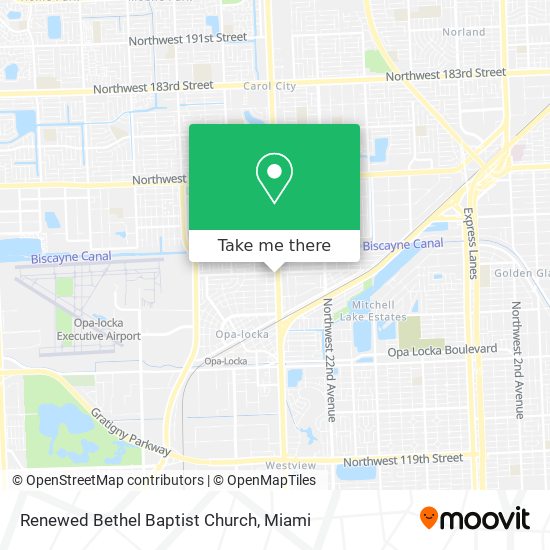 Mapa de Renewed Bethel Baptist Church