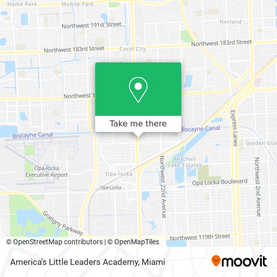 Mapa de America's Little Leaders Academy