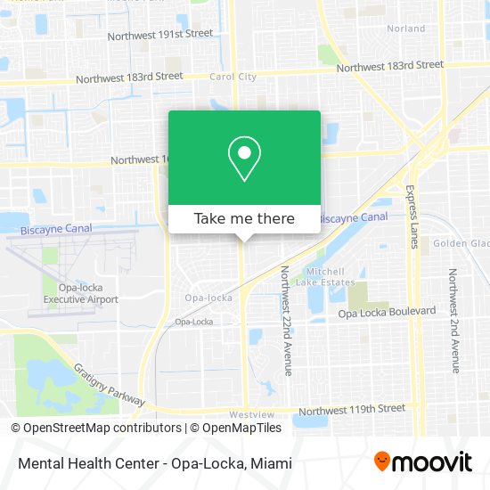 Mapa de Mental Health Center - Opa-Locka