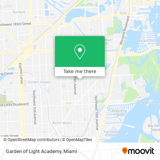 Mapa de Garden of Light Academy