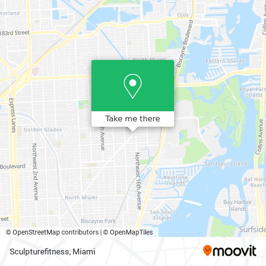 Sculpturefitness map