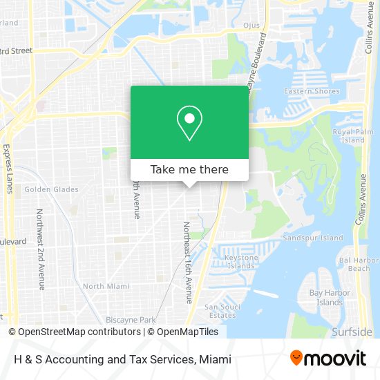 H & S Accounting and Tax Services map