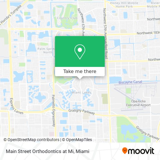 Mapa de Main Street Orthodontics at Mi